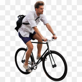 Bike Ride Transparent Png - Cyclist Png, Png Download
