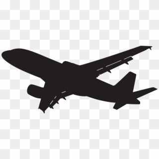 Plane Silhouette Png Clip Art Gallery Yopriceville - Plane Silhouette Transparent Background, Png Download