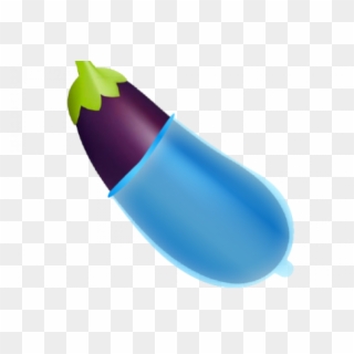 Eggplant Emoji Png - Eggplant Condom Emoji, Transparent Png