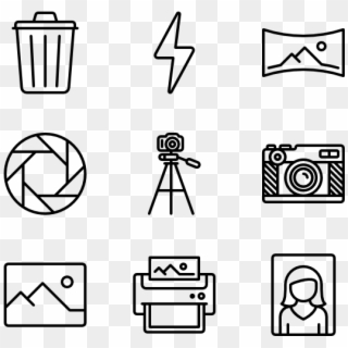 Photography Skills - Graphic Design Icons Png, Transparent Png