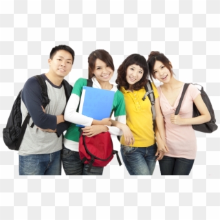 Asian Student Png - Jovenes Estudiantes, Transparent Png