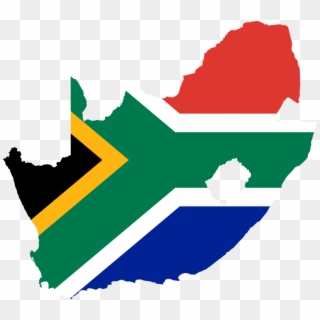 Flag Of South Africa Flag Of India National Flag - South Africa Map Png, Transparent Png