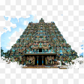 Image Of Dravid School Of Temple Architecture - Meenakshi Amman Temple, HD Png Download