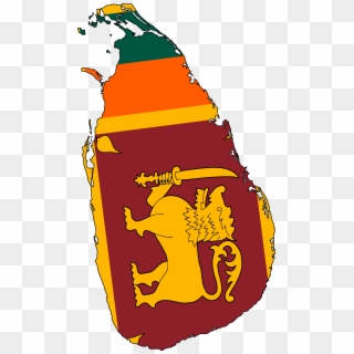 Thumb Image - Sri Lanka Flag On Country, HD Png Download