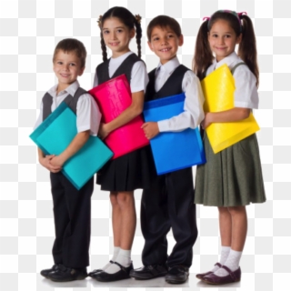 Children Student Png Photo - Children In School Uniforms, Transparent Png