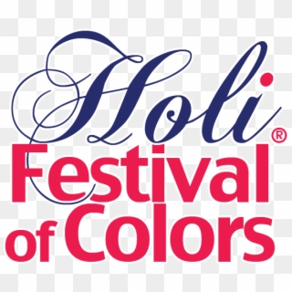 Holi-logo - Holi Festival Of Colors Png, Transparent Png