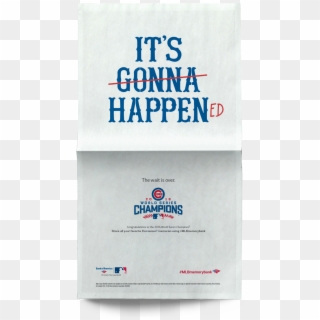 Poster Mlb Cubs2 - Paper, HD Png Download