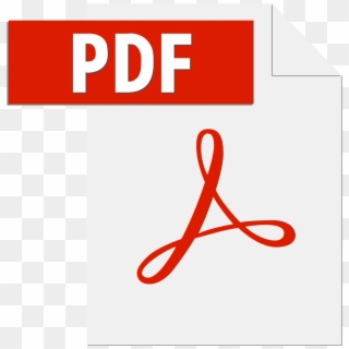 Adobe Pdf File Icon Logo Vector Free Vector Silhouette - Pdf File Logo Vector, HD Png Download