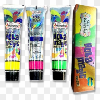 Play Holi In A Unique Style With Hola Magic Paste - Lip Gloss, HD Png Download