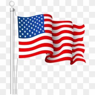 American Flag Free Flag Clip Art Clipart Cliparting - American Flag Clip Art Png, Transparent Png