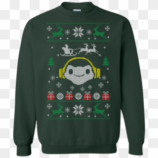 Overwatch Lucio Headphones Spray Ugly Sweater - Sweater, HD Png Download