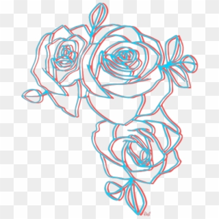 Flowers Sticker - Halsey Roses, HD Png Download