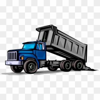 Collection Of Free Vector Truck Dump - Dump Truck Vector Png, Transparent Png
