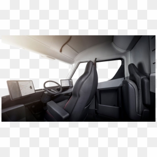Tesla Semi Truck Interior, HD Png Download