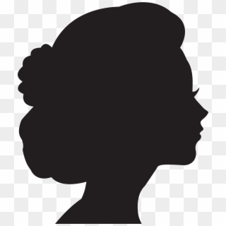 Silhouette Woman Head At Getdrawings - Woman Head Silhouette Png, Transparent Png