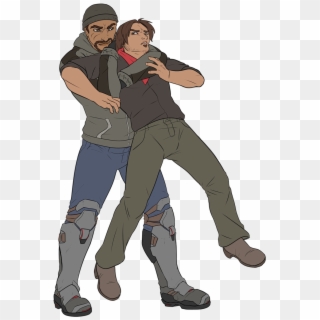 Also I Just Enjoy The Dad Reyes Dynamic With Teen-asshat - Cartoon, HD Png Download