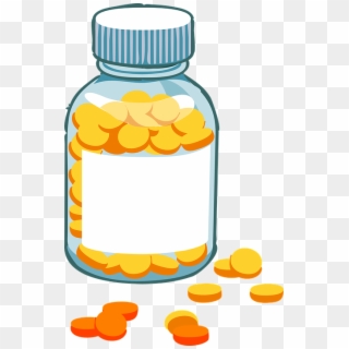 Medication Bottle Png - Animated Pill Bottle, Transparent Png