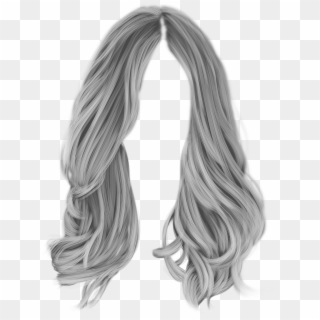 White Hair Png - Blond, Transparent Png