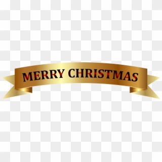 Merry Christmas Banner Png, Transparent Png
