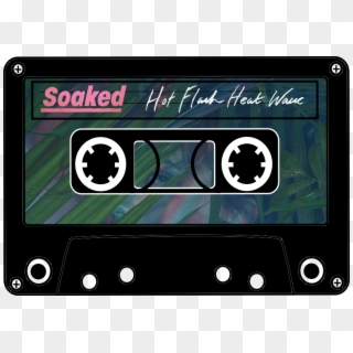 Soaked Cassette Tape - Cassette Tape Clip Art, HD Png Download