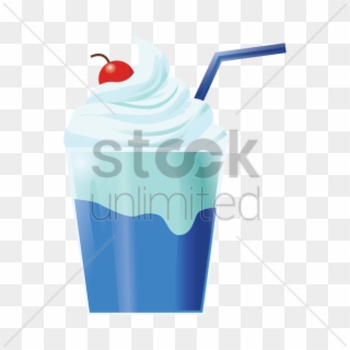 Milkshake Clipart Whipped Cream Png - Illustration, Transparent Png