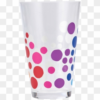 Cup With Dots Png Image - Table-glass, Transparent Png
