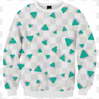 Ribbed Sweatshirt - Sweater, HD Png Download