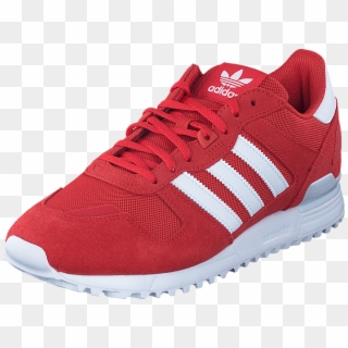 Adidas Originals Zx 700 Tactile Red F17/ftwr White/tac - Adidas Ls Zx 700, HD Png Download
