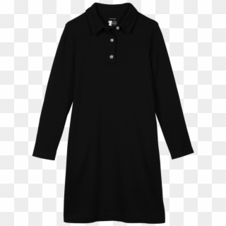Child Wearing The Clearance Ls Polo Dress In Kids Size - Polo Shirt, HD Png Download