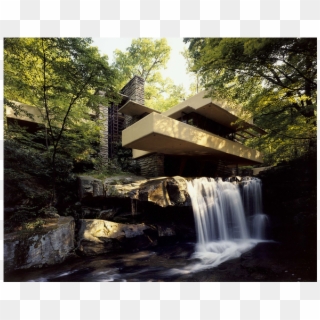 Waterfalls To Live Under - Fallingwater House Bear Run, HD Png Download