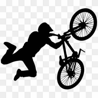 Athlete Bicycle Bike Boy Male Man Ride - Bmx Bike Clip Art, HD Png Download