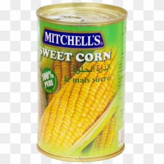 Mitchells Sweet Corn Small 450 Gm - Sweet Corn Tin, HD Png Download
