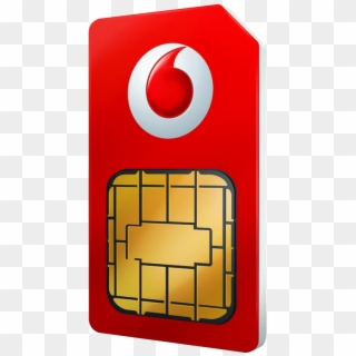 Sim Card Png Image - Sim Vodafone, Transparent Png