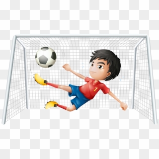 Фотки Clipart Boy, School Clipart, Cute Clipart, Sports - Cartoon Football Players, HD Png Download