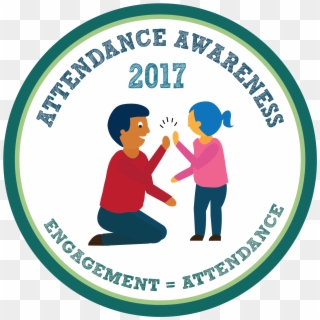 Attendance Awareness Month Update - Circle, HD Png Download