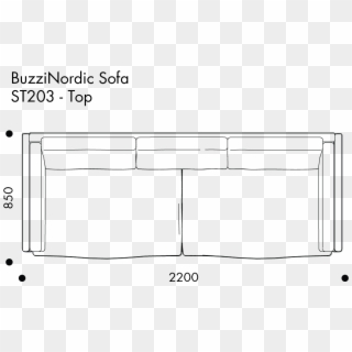 Buzzinordic Sofa, HD Png Download
