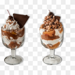 Free Png Ice Cream Bowl Png Images Transparent - Ice Cream Goblet, Png Download
