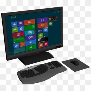 Desktop Pc - Desktop Computer, HD Png Download