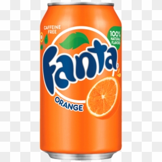 Fanta Orange Large Can - Orange Fanta Can, HD Png Download