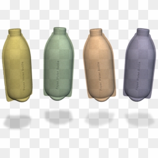 Paper Water Bottle, HD Png Download