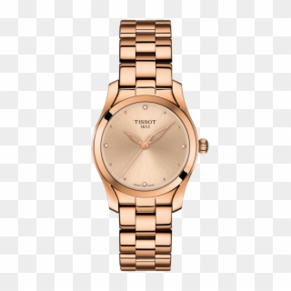 Tissot T-wave - Tissot Women's Rose Gold Watches, HD Png Download