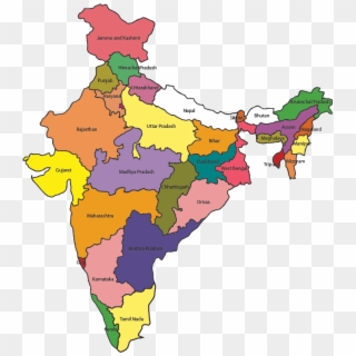 India Indian Map - Karaikal In India Map, HD Png Download