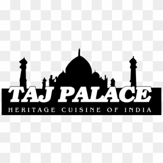 Taj Palace Logo Black And White - Palace Vector, HD Png Download