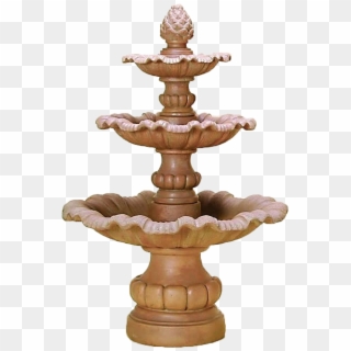 The Garda Three Tier Outdoor Water Fountain Features - Fountain, HD Png Download