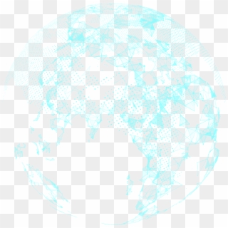 Line Drawning Of A Globe - Atlas, HD Png Download