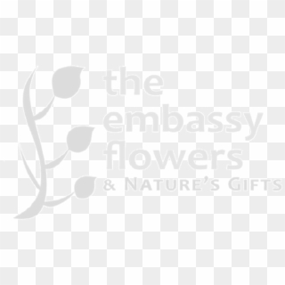 The Embassy Flowers & Nature's Gifts - Graphic Design, HD Png Download