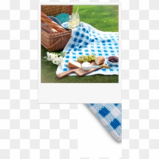 Gingham Crochet Picnic Blanket Group Sm - Picnic, HD Png Download