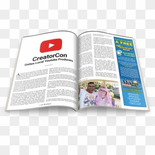 Unites Local Youtube Producers - Magazine, HD Png Download