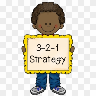 Responding To Informational Text Using The 3 2 1 Strategy - Posters For Class 1, HD Png Download