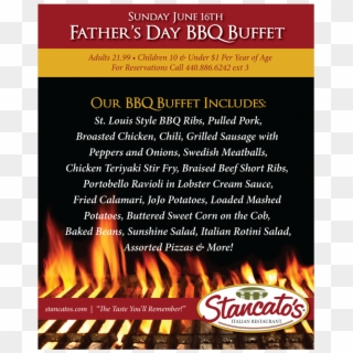 Stancato's Fathers Day Bbq Buffet, HD Png Download